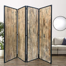 Screen Gems 4Panel 7Ft Delano Screen Room Divider SG-357