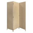 Screen Gems 3 Panel Fabric Soho Screen SG-361 Beige Room Divider