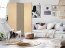 Screen Gems 3 Panel Fabric Soho Screen SG-361 Beige Room Divider