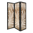 Screen Gems 3 Panel Papete Screen Room Divider SG-363 GREEN