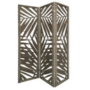 Screen Gems 3 Panel Papete Screen Room Divider SG-363 GREY