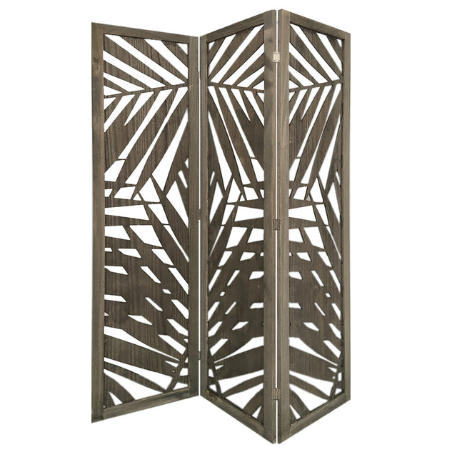 Screen Gems 3 Panel Papete Screen Room Divider SG-363 GREY