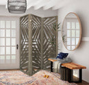 Screen Gems 3 Panel Papete Screen Room Divider SG-363 GREY