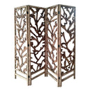 Screen Gems 7Ft  4 Panel Mulbery Alpine Screen Room Divider SG-367A