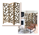 Screen Gems 3 Panel Mulbery Alpine Screen Room Divider SG-367