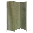 Screen Gems 3 Panel Fabric Oliver Screen Room Divider SG-381