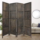 Screen Gems 4 Panel Highland Screen Room Divider