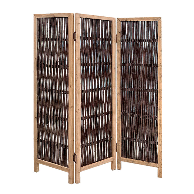 Screen Gems 3 Panel Kirkwood Screen Room Divider SG-39A