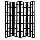 Screen Gems Dakota Screen Room Divider SG-50A BLACK