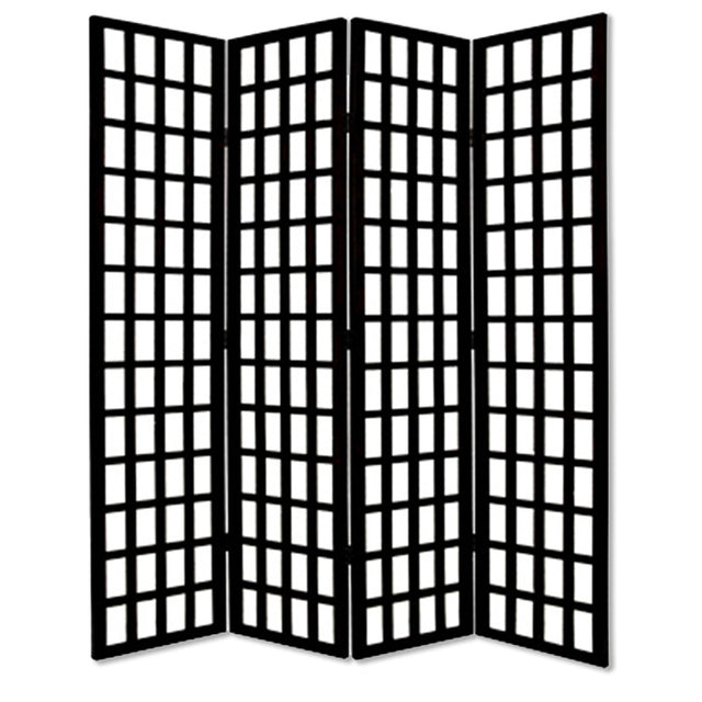 Screen Gems Dakota Screen Room Divider SG-50A BLACK