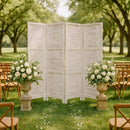 Screen Gems Nantucket Screen, Room Divider SG-53 White