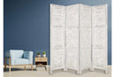Screen Gems Nantucket Screen, Room Divider SG-53 White