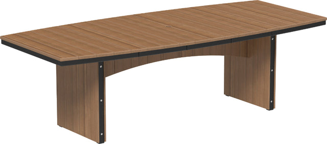Urban Oval Patio Dining Table (4’ x 8’) by LuxCraft