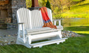 Adirondack 5 Foot Balcony Poly Glider with Console by LuxCraft
