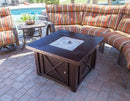 Outdoor Fire Pit Table in Hammered Bronze - Elegant Indoor/Outdoor Furniture and home decor accessories at Gooddegg
