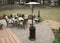 Outdoor Patio Heater in Hammered Bronze - Elegant Indoor/Outdoor Furniture and home decor accessories at Gooddegg