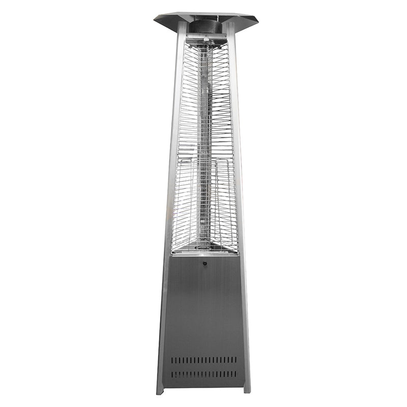 Glass Tube Patio Heater in Stainless Steel - Elegant Indoor/Outdoor Furniture and home decor accessories at Gooddegg