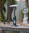 Table Top Patio Heater in Hammered Silver - Elegant Indoor/Outdoor Furniture and home decor accessories at Gooddegg