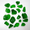 Recycled Fire Pit Fire Glass in Green - Elegant Indoor/Outdoor Furniture and home decor accessories at Gooddegg