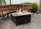 Outdoor Aluminum Fire Pit table in Hammered Bronze - Elegant Indoor/Outdoor Furniture and home decor accessories at Gooddegg