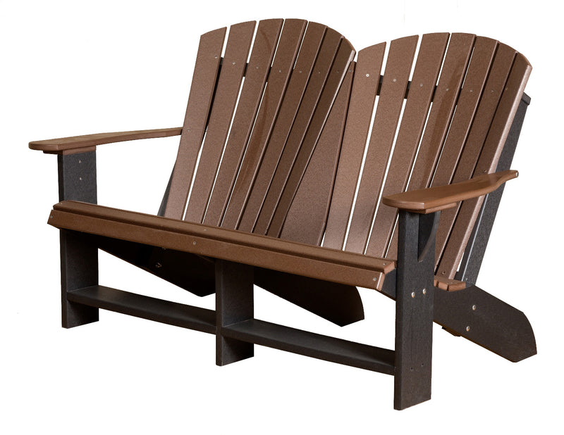 Heritage Double Adirondack Bench by Wildridge - Elegant Indoor/Outdoor Furniture and home decor accessories at Gooddegg