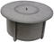 Brushed Wood Round Fire Pit - Elegant Indoor/Outdoor Furniture and home decor accessories at Gooddegg