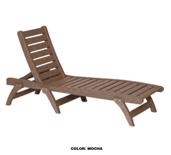 Sun Chaiser Contour with Wheels by Breezesta - Elegant Indoor/Outdoor Furniture and home decor accessories at Gooddegg