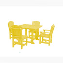 5 Piece Patio Dining Set with 2 Dining Chairs and 2 Arm Chairs by Wildridge - Elegant Indoor/Outdoor Furniture and home decor accessories at