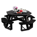 Heritage Octagon Picnic Table by Wildridge - Elegant Indoor/Outdoor Furniture and home decor accessories at Gooddegg