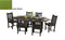 Classic 44” x 84” Dining Table Set With 4 Side Chairs, 2 Arm Chairs by Wildridge