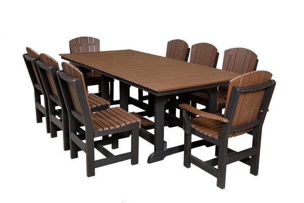 9 Piece Patio Dining Set with 6 Dining Chairs and 2 Arm Chairs by Wildridge - Elegant Indoor/Outdoor Furniture and home decor accessories at