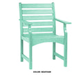 Piedmont Captain’s Dining Chair by Breezesta - Elegant Indoor/Outdoor Furniture and home decor accessories at Gooddegg