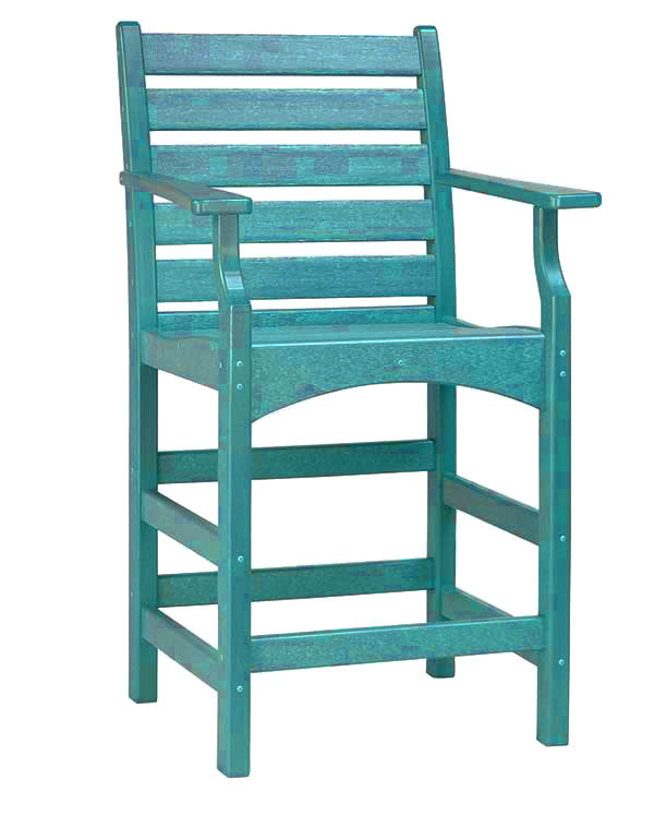Piedmont Captain’s Counter Chair by Breezesta - Elegant Indoor/Outdoor Furniture and home decor accessories at Gooddegg