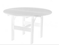 Classic 46 inch Round Dining Table by Wildridge