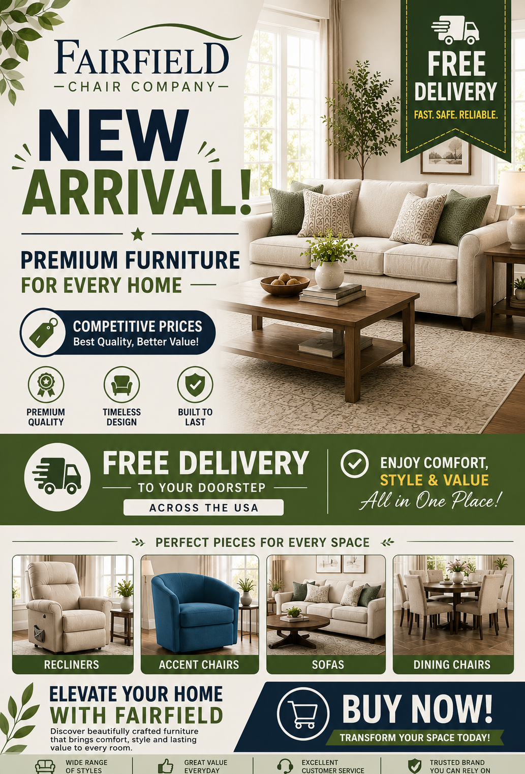 Explore Fairfield Chair collection